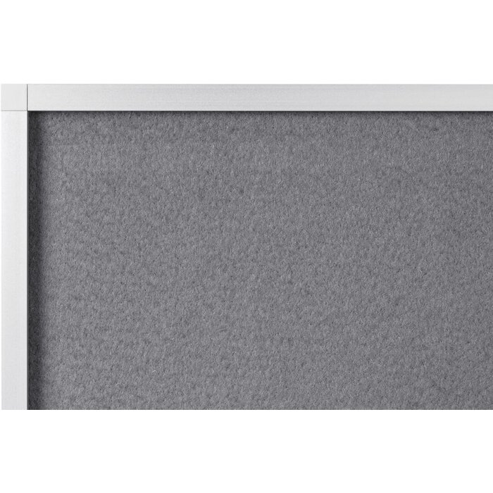 Pinnwand Filz schwarz 90x60cm L - 32% Rabatt