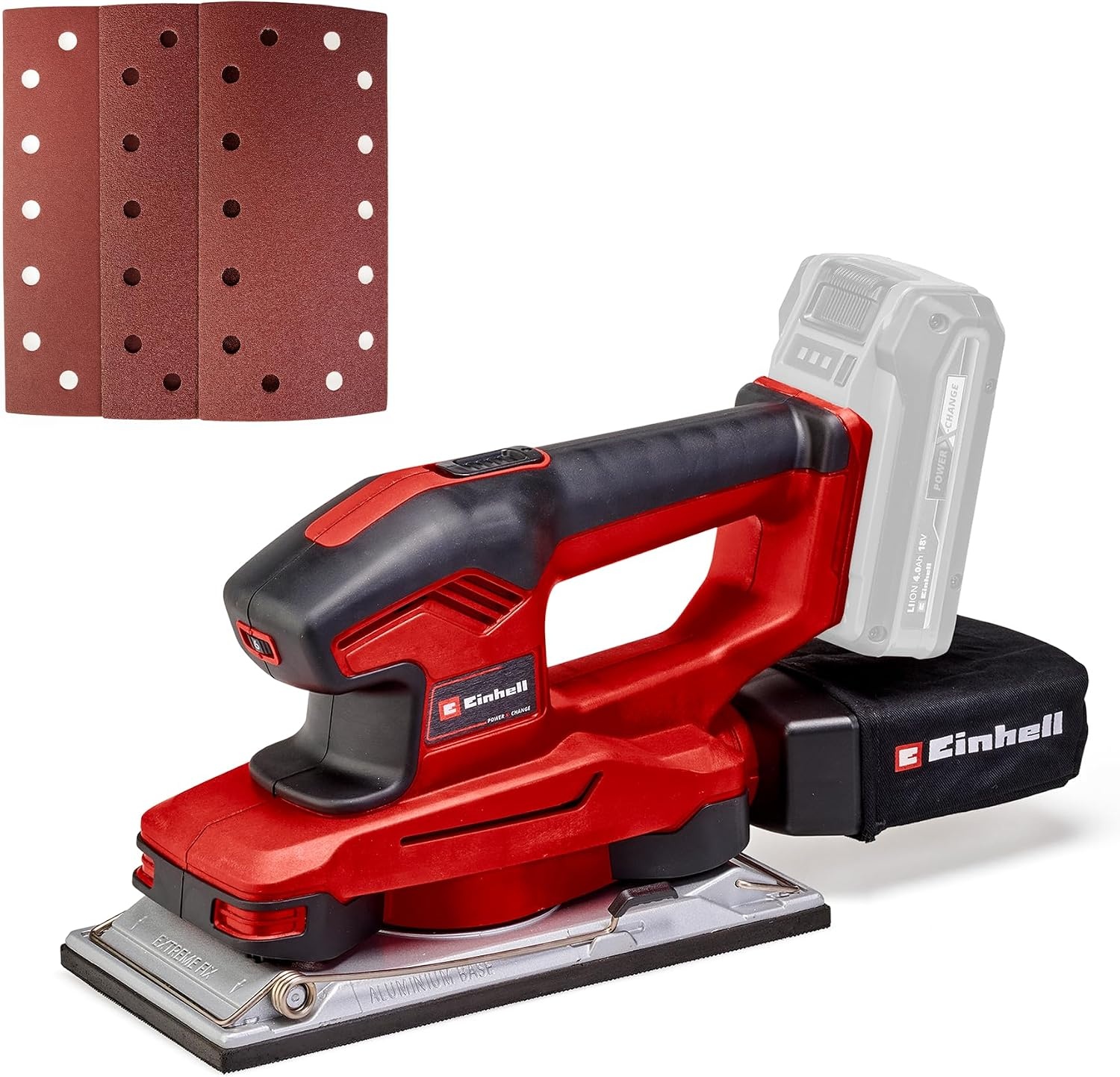 Einhell Akku-Schwingschleifer 18V 1/2-Blatt - Jetzt 29% Rabatt sichern