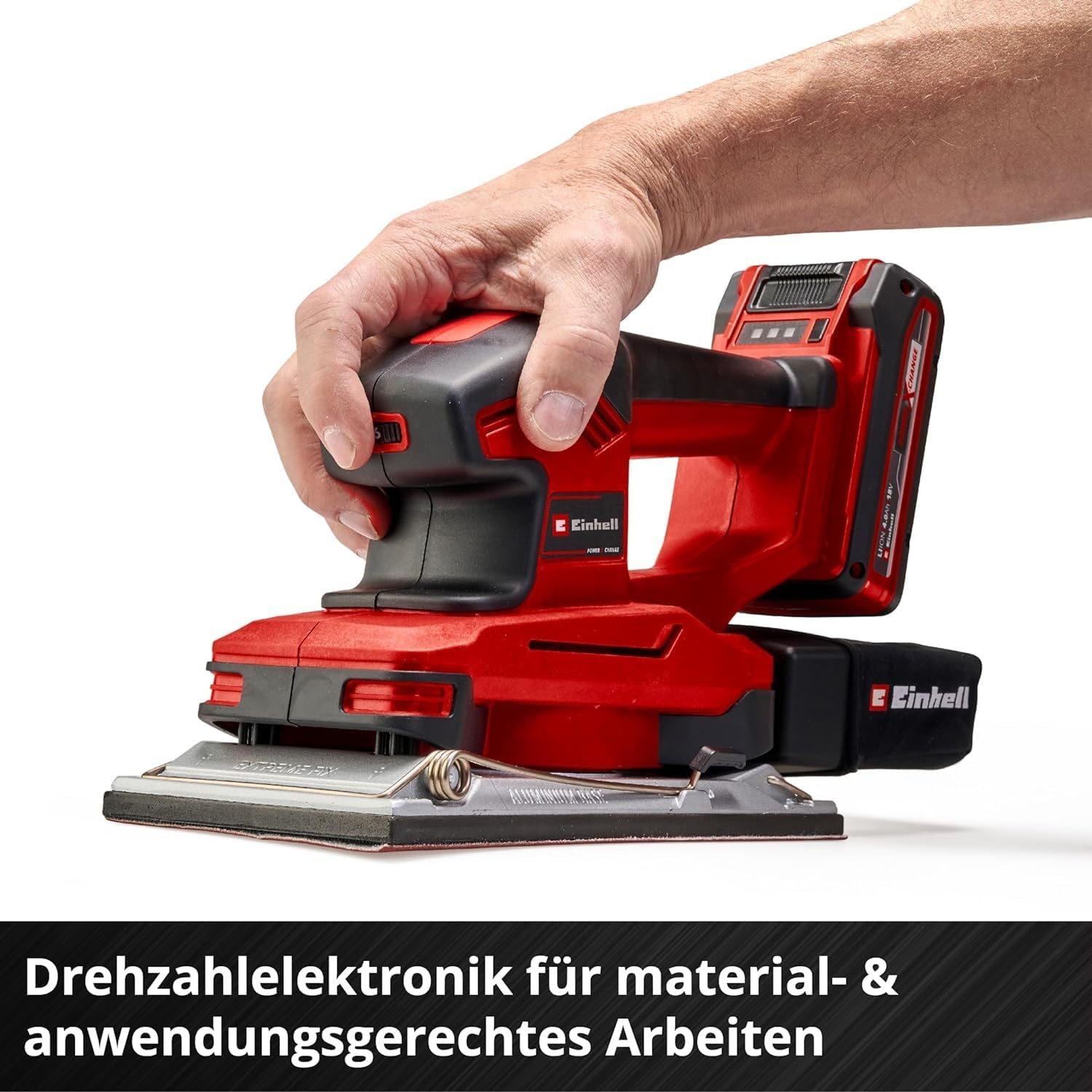 Einhell Akku-Schwingschleifer 18V 1/2-Blatt - Jetzt 29% Rabatt sichern
