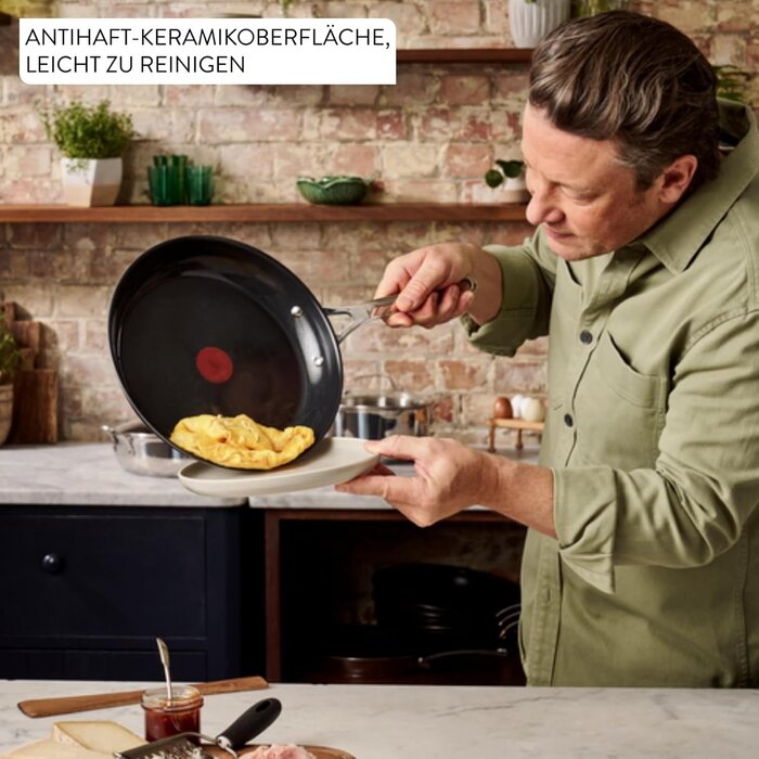 Edelstahl Bratpfanne 28 cm mit Keramikbeschichtung - 33% Rabatt