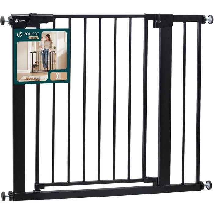 Tür- & Treppenschutzgitter 75-82 cm - 31% Rabatt - Weiß, klemmbar