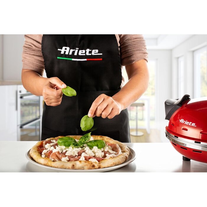 Pizzaofen 1200W, 400°C - 32cm Durchmesser - Rot - 34% Rabatt