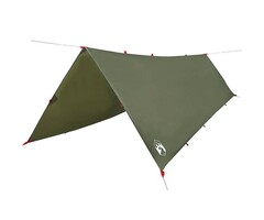 Vidaxl Camping-Tarp wasserdicht 506x306 cm olivgrün - 32% Rabatt