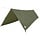 Camping-Tarp wasserdicht 506x306 cm olivgrün - 32% Rabatt