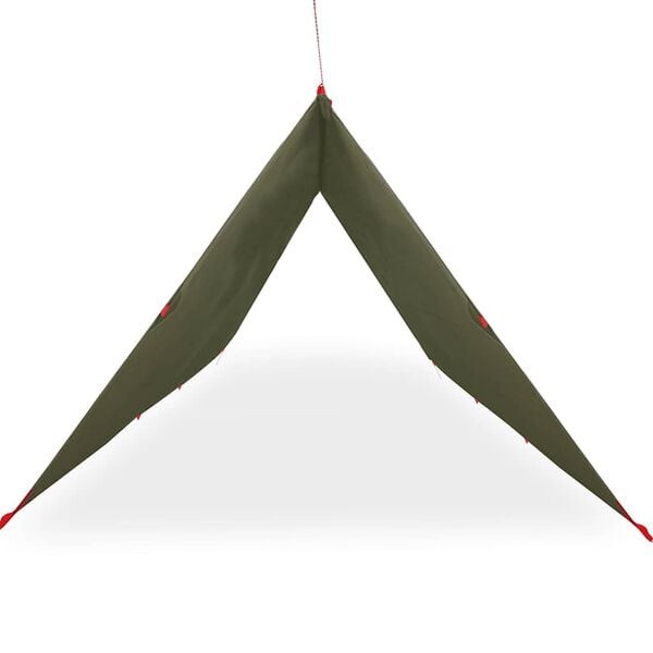 Camping-Tarp wasserdicht 506x306 cm olivgrün - 32% Rabatt