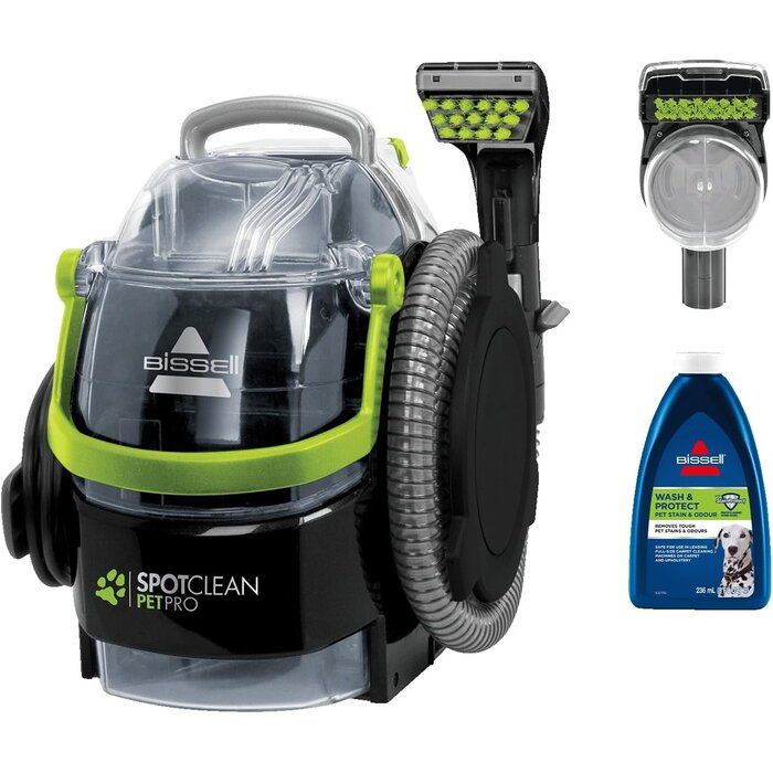 Tragbarer Teppich- & Polsterreiniger 750W - 35% Rabatt - Schwarz/Grau