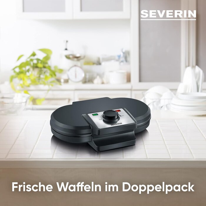 Doppelwaffeleisen 1200W - 31% Rabatt auf unser Ausgepackt-Modell