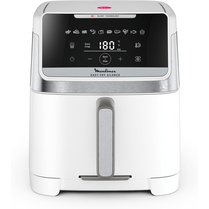 Heißluftfritteuse 7L - 10 Programme - Extra-Crisp - Weiß - 35% Rabatt