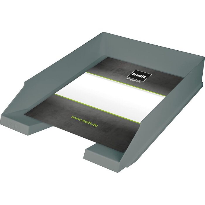 5er-Set Briefablage DIN A4-C4 stapelbar Lichtgrau - 30% Rabatt