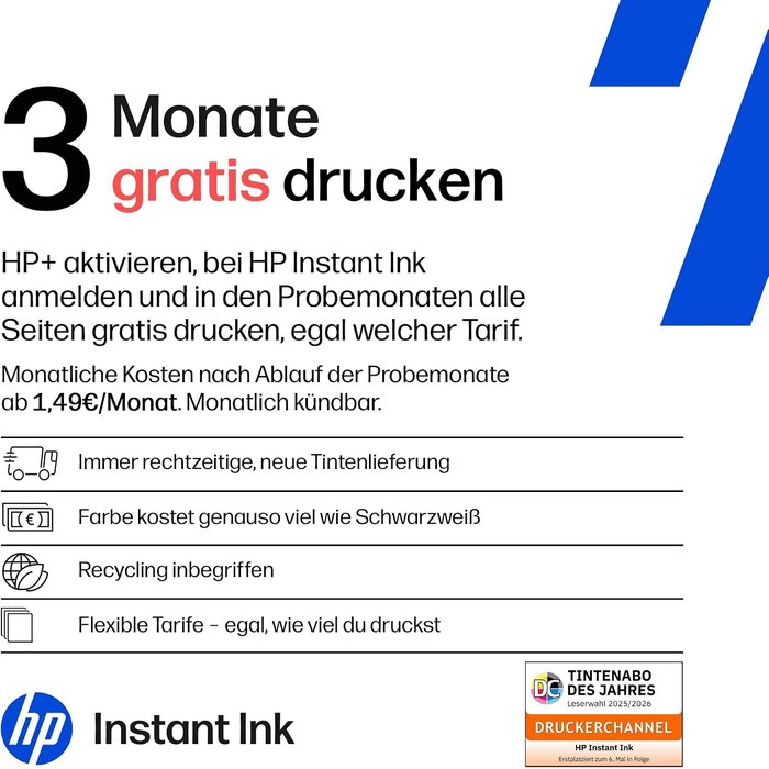 34% Rabatt: Kompakter Multifunktions-Tintenstrahldrucker (Drucken/Scannen/Kopieren)