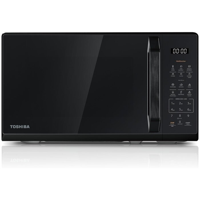 Moderne 20L Solo-Mikrowelle, 800W, Schwarz, Touch - 34% Rabatt