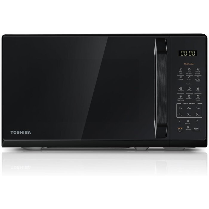 Moderne 20L Solo-Mikrowelle, 800W, Schwarz, Touch - 34% Rabatt