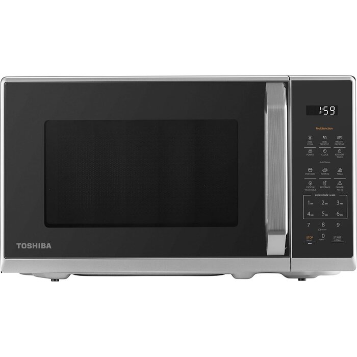 Moderne 20L Solo-Mikrowelle, 800W, Schwarz, Touch - 34% Rabatt
