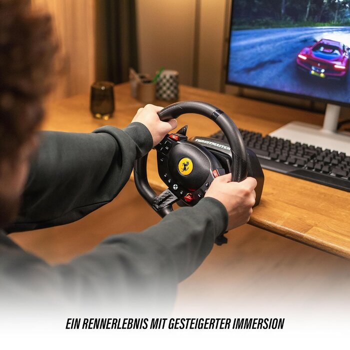 Ferrari 296 GTS Rennlenkrad-Set - 34% Rabatt auf das Xbox & PC Gaming-Erlebnis