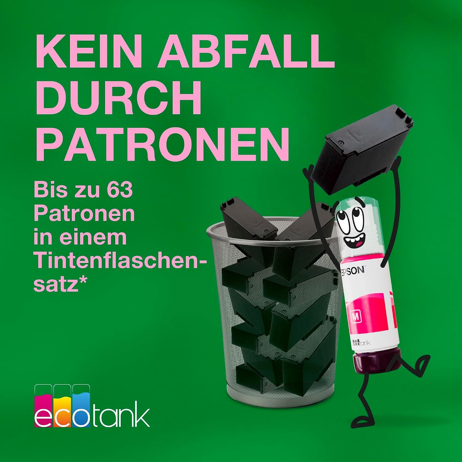 Multifunktions-Tintentankdrucker A4 WLAN - 35% Rabatt - Weiß