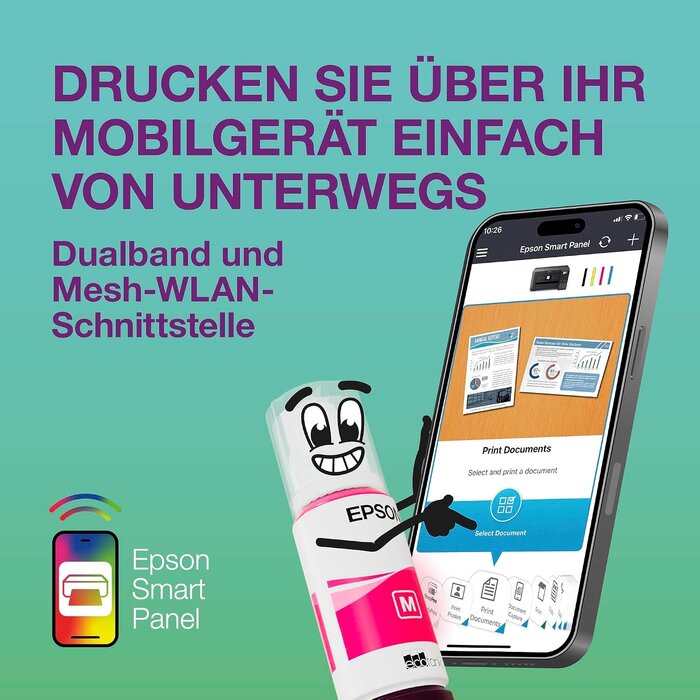 Multifunktions-Tintentankdrucker A4 WLAN - 35% Rabatt - Weiß