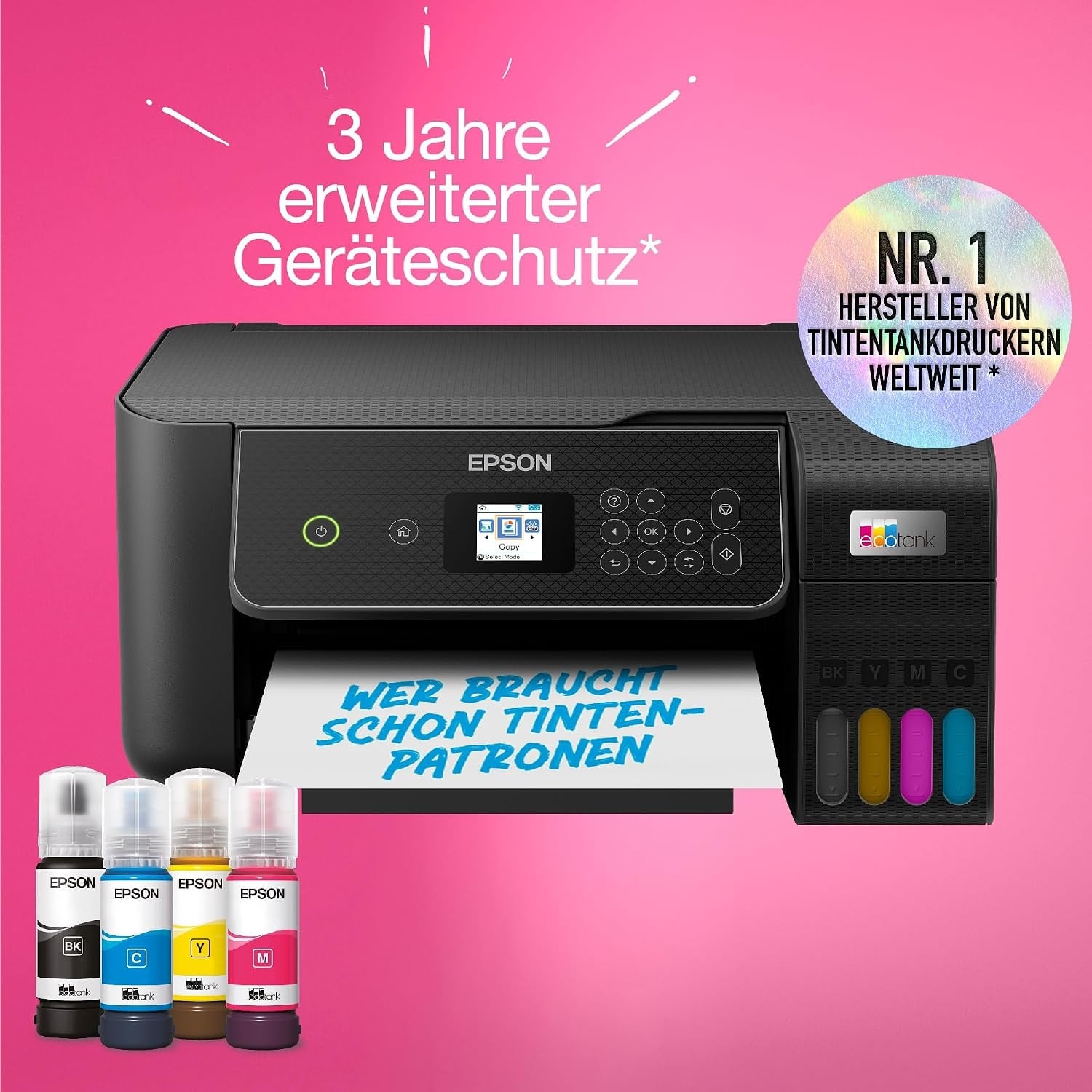 Multifunktionsdrucker mit Tintentanksystem - 35% Rabatt