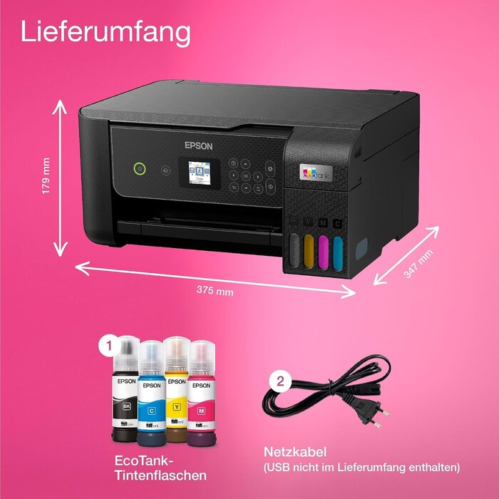 Multifunktionsdrucker mit Tintentanksystem - 35% Rabatt