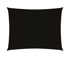 Vidaxl Rechteckiges Sonnensegel 2x3 m, Schwarz - 30% Rabatt