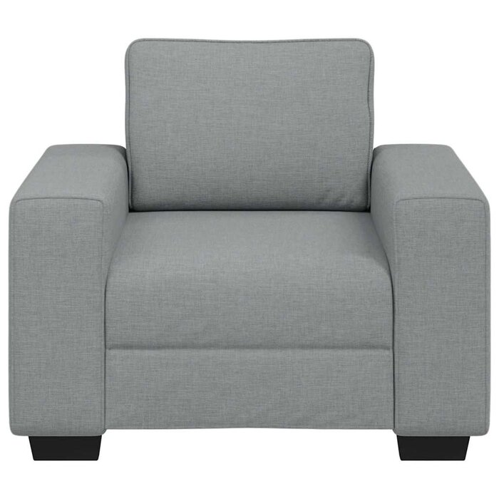 Vidaxl Gemütlicher Sessel in Hellgrau 100x77x82 cm - 35% Rabatt