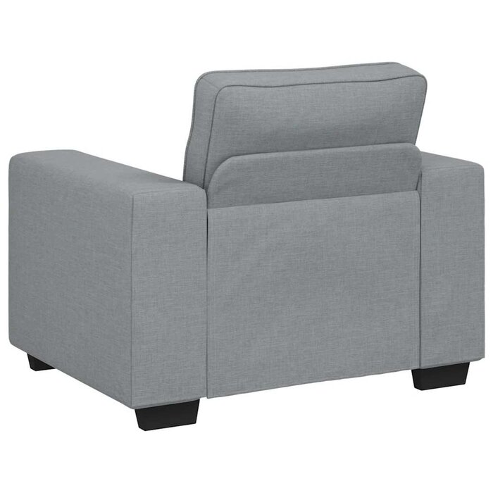 Vidaxl Gemütlicher Sessel in Hellgrau 100x77x82 cm - 35% Rabatt