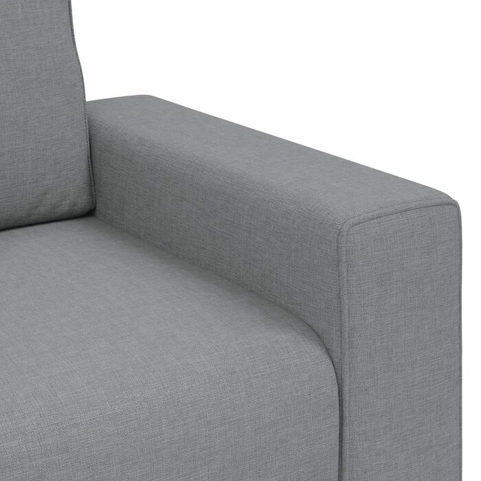 Vidaxl Gemütlicher Sessel in Hellgrau 100x77x82 cm - 35% Rabatt
