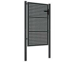 Vidaxl Gartentor 105x200 cm Stahl Anthrazit - 35% Rabatt