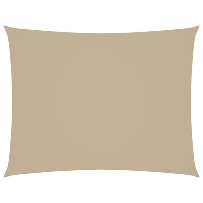Vidaxl Rechteckiges Sonnensegel 2,5x4 m, Beige - 33% Rabatt