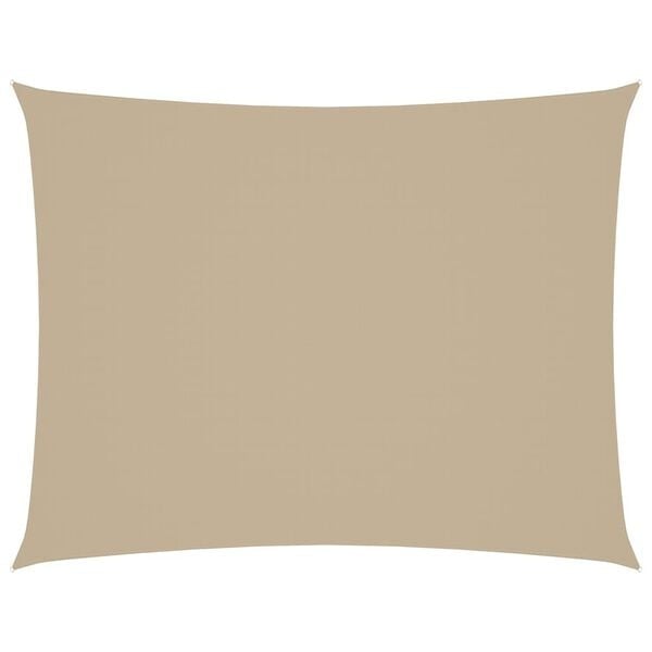 Vidaxl Rechteckiges Sonnensegel 2,5x4 m, Beige - 33% Rabatt