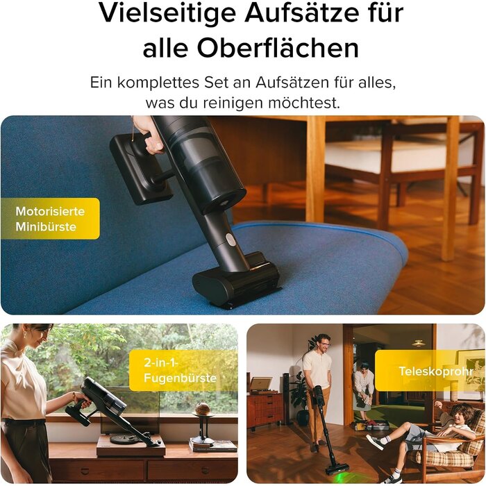 Kabelloser Staubsauger H60 Ultra - 210 AW Leistung - 35% Rabatt