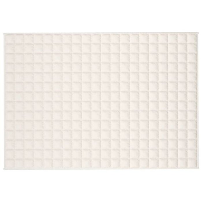 Vidaxl Gewichtsdecke 135x200 cm 6 kg, lichtcreme - 33% Rabatt
