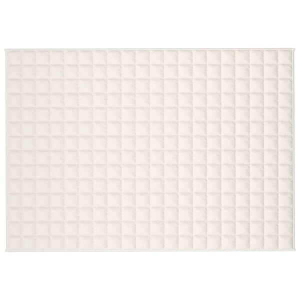 Vidaxl Gewichtsdecke 135x200 cm 6 kg, lichtcreme - 33% Rabatt
