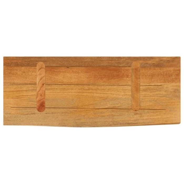 Vidaxl Massive Mangoholz Tischplatte 80x30 cm Naturkante - 33% Rabatt