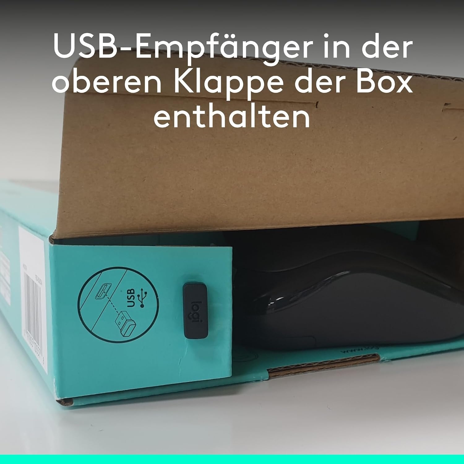 Drahtloses Tastatur- und Maus-Set, QWERTZ, Schwarz - 32% Rabatt
