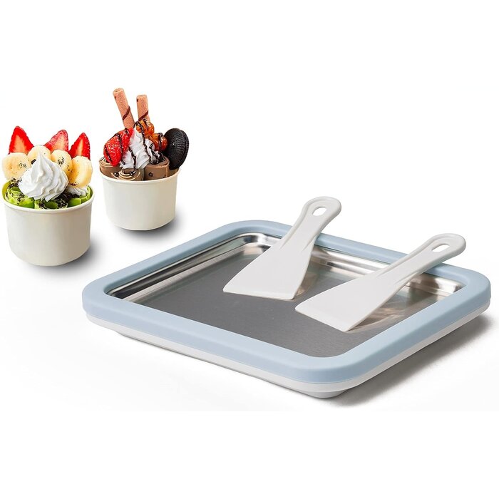 Manuelle Eismaschine für Roll-Eis & Sorbet - 29% Rabatt