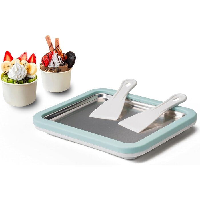 Manuelle Eismaschine für Roll-Eis & Sorbet - 29% Rabatt
