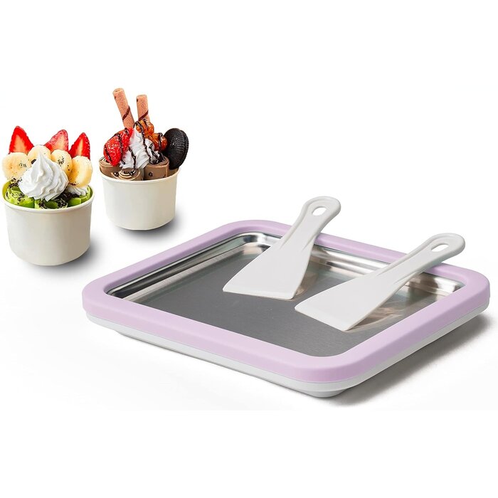 Manuelle Eismaschine für Roll-Eis & Sorbet - 29% Rabatt