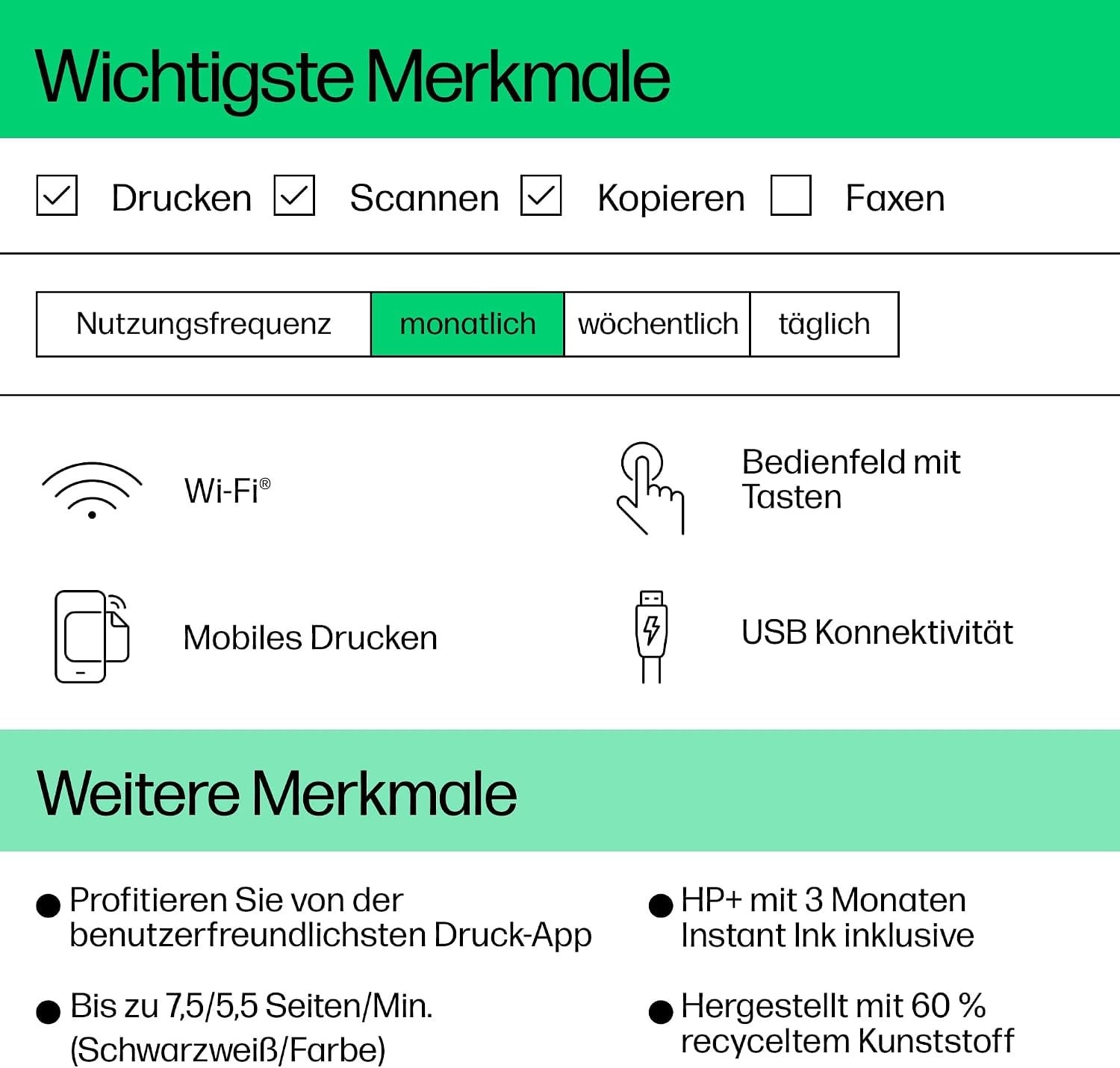 All-in-One Tintenstrahldrucker Weiß/Silber - 34% Rabatt