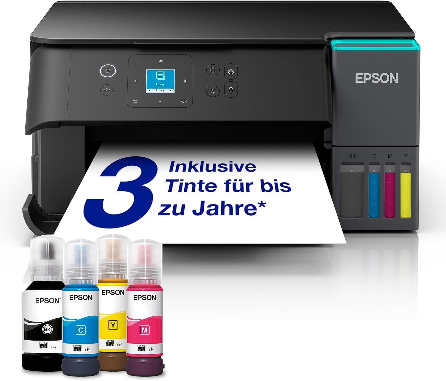 Multifunktions-Drucker A4 WLAN Duplex Schwarz - 35% Rabatt