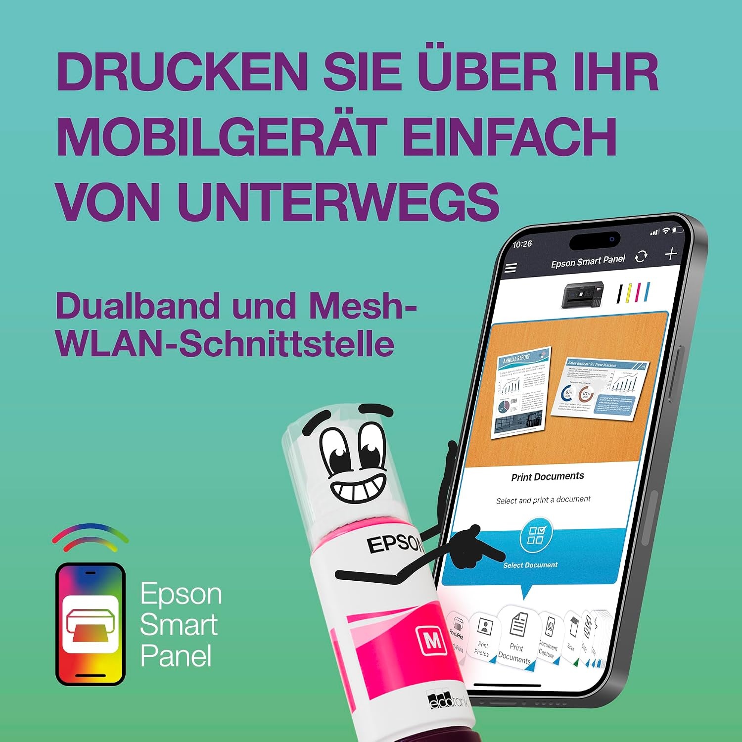 Multifunktions-Drucker A4 WLAN Duplex Schwarz - 35% Rabatt