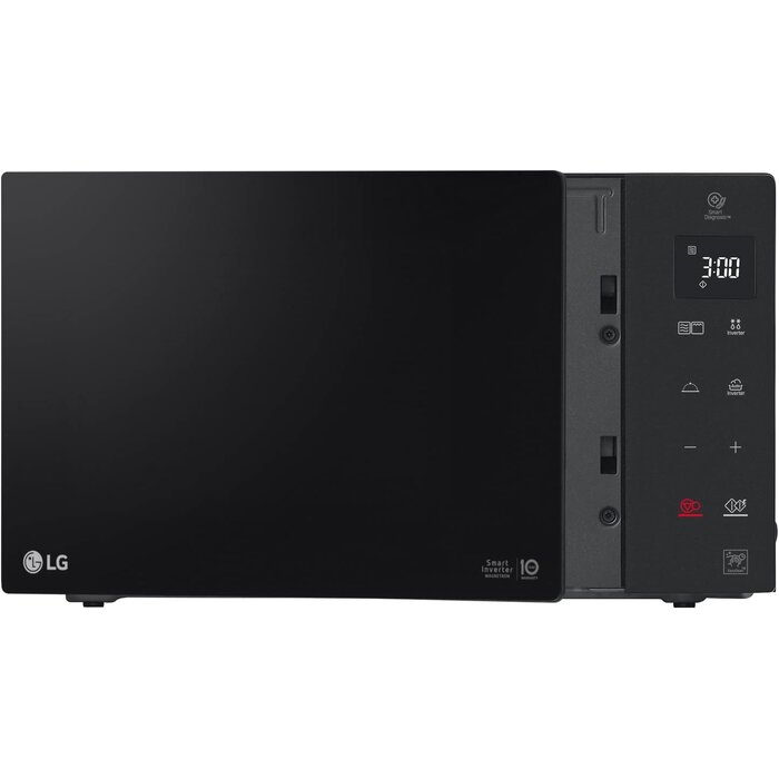 Mikrowelle mit Grill 25L 1000W Smart Inverter Schwarz - 34% Rabatt