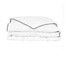 Vidaxl Winterbettdecke 155x220 cm, Entenfedern & Daunen, Weiß - 33% Rabatt