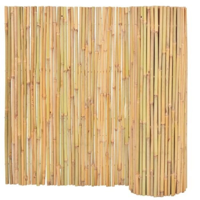 Vidaxl Bambus-Sichtschutzmatte 300 x 100 cm, naturfarben - 34% Rabatt