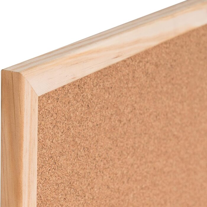 Kombinationstafel Kork & Whiteboard 90x60 cm - 29% Rabatt