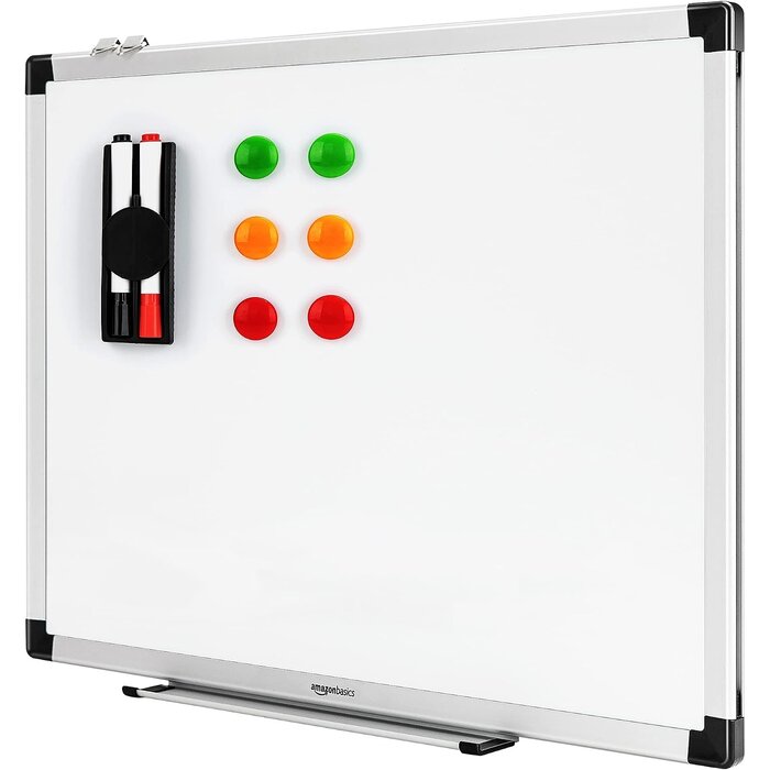 Amazon Basics Magnetisches Whiteboard 90 x 60 cm - 32% Rabatt - Ausgepackt & Guter Zustand