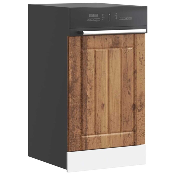 Vidaxl Geschirrspüler-Frontblende Lucca Altholz 45x67 cm - 31% Rabatt