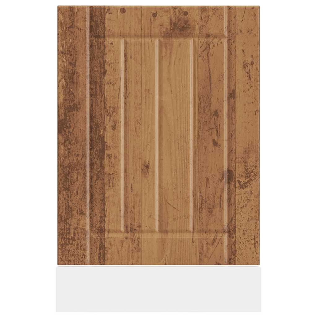 Vidaxl Geschirrspüler-Frontblende Lucca Altholz 45x67 cm - 31% Rabatt