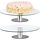 2er Set Drehbare Tortenplatten Glas & Edelstahl - 30% Rabatt