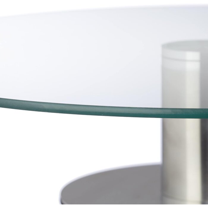 2er Set Drehbare Tortenplatten Glas & Edelstahl - 30% Rabatt