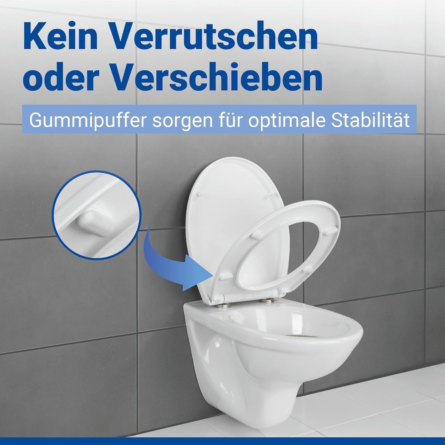 WC-Sitz Ostuni Oval Softclose Weiß - 300 kg Tragkraft - 31% Rabatt